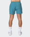 Muscle Nation Gym Shorts New Heights 4'' Shorts - Light Harbour