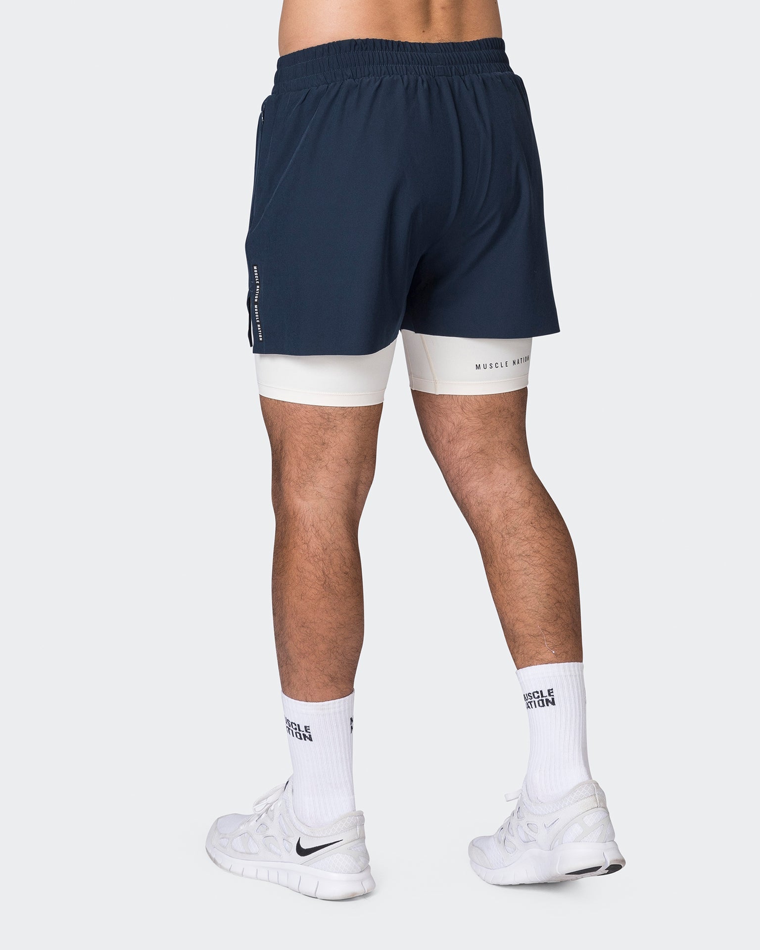 Muscle Nation Gym Shorts Replay 3" Shorts - Odyssey