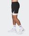 Muscle Nation Gym Shorts Replay Shorts - Black