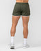 Muscle Nation Gym Shorts Retro Shorts - Dark Khaki
