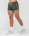 Muscle Nation Gym Shorts Retro Shorts - Dark Khaki