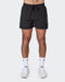 Muscle Nation Gym Shorts Streamline Training Shorts - Black
