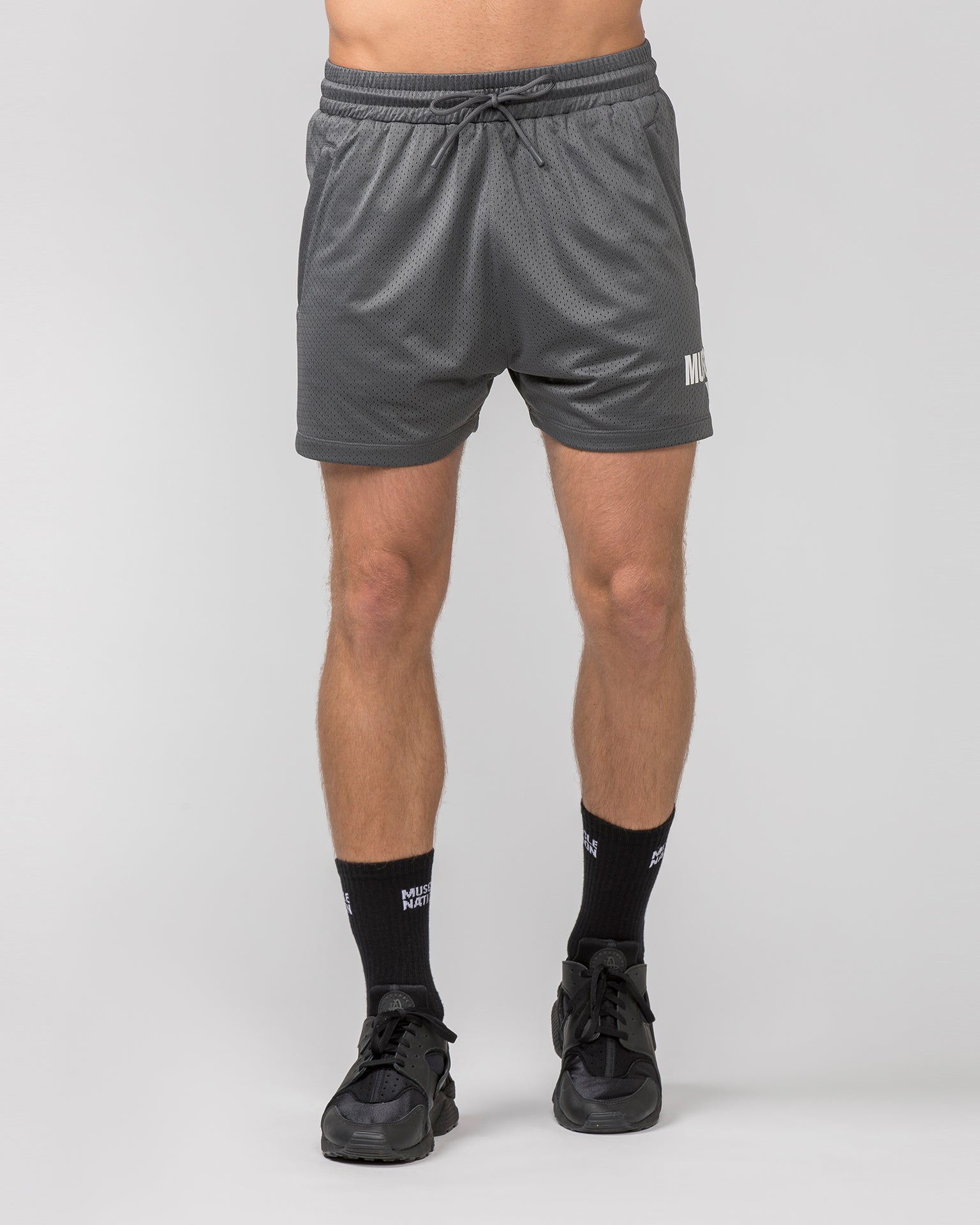 Muscle Nation Gym Shorts Worldwide Lay Up 3.5'' Shorts - Tornado