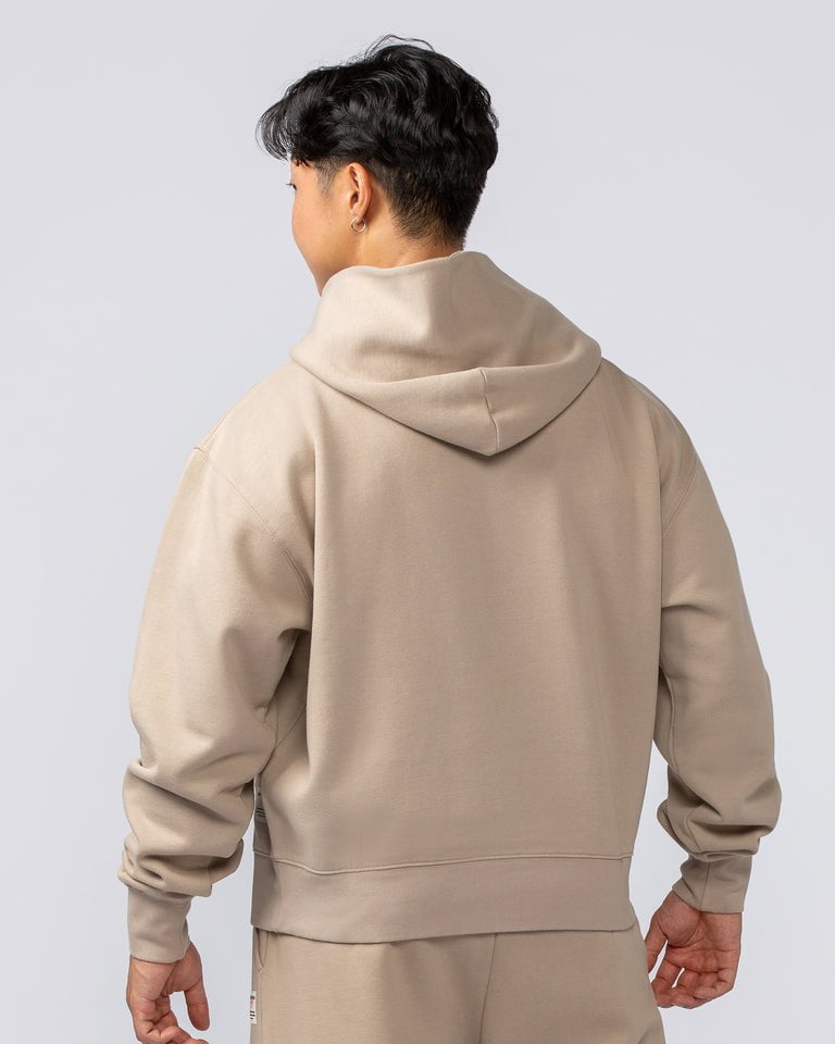Muscle Nation Hoodies Lee Lem Cropped Hoodie - Washed Tuffet