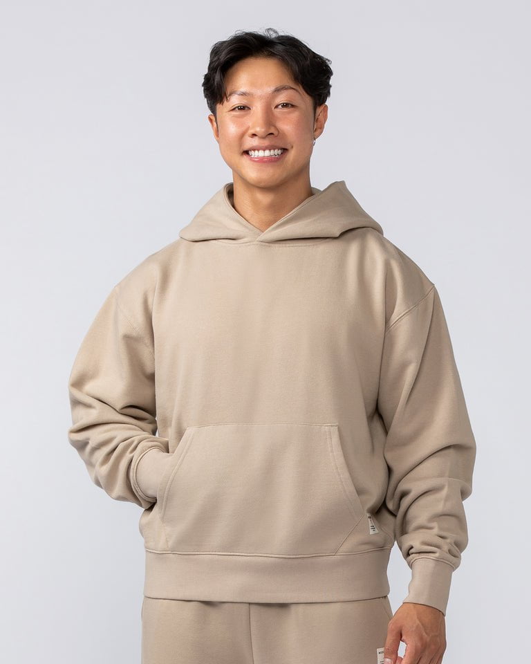 Muscle Nation Hoodies Lee Lem Cropped Hoodie - Washed Tuffet