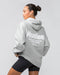 Muscle Nation Hoodies MNation Oversized Hoodie - Grey Marl