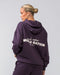 Muscle Nation Hoodies Timeless Oversized Hoodie - Midnight Plum