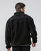 Muscle Nation Jackets Sherpa Zip Through Jacket - Black