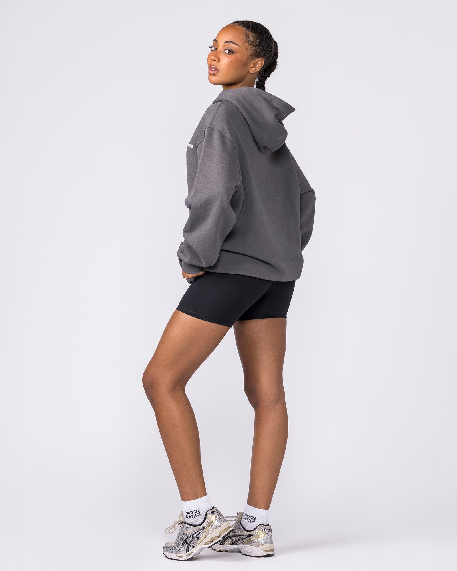 Muscle Nation Jumpers & Hoodies Essential Hoodie - Tornado