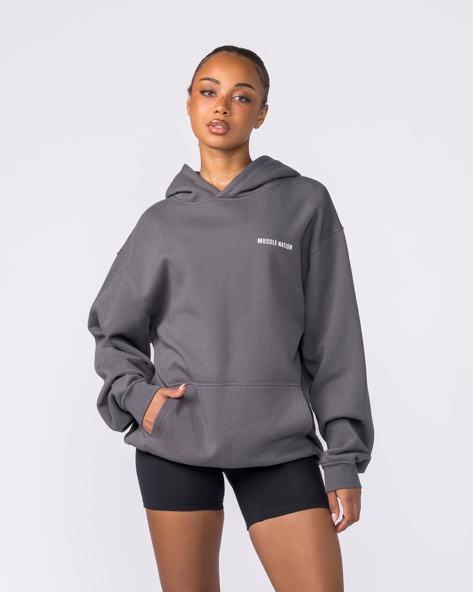 Muscle Nation Jumpers & Hoodies Essential Hoodie - Tornado