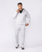 Muscle Nation Jumpers & Hoodies Essential Tech Zip Hoodie - Grey Marl