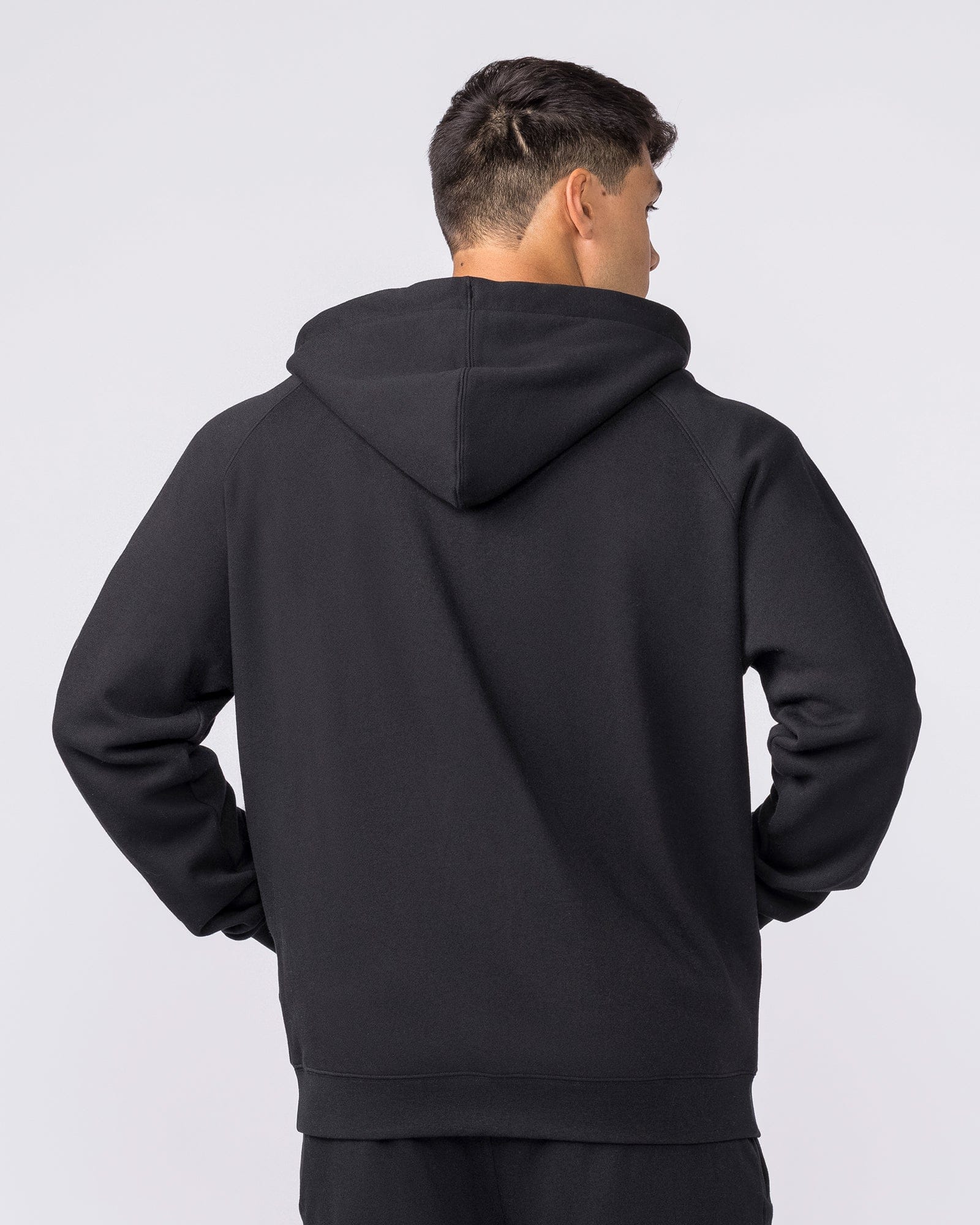 Muscle Nation Jumpers & Hoodies Essential Zip Hoodie - Black