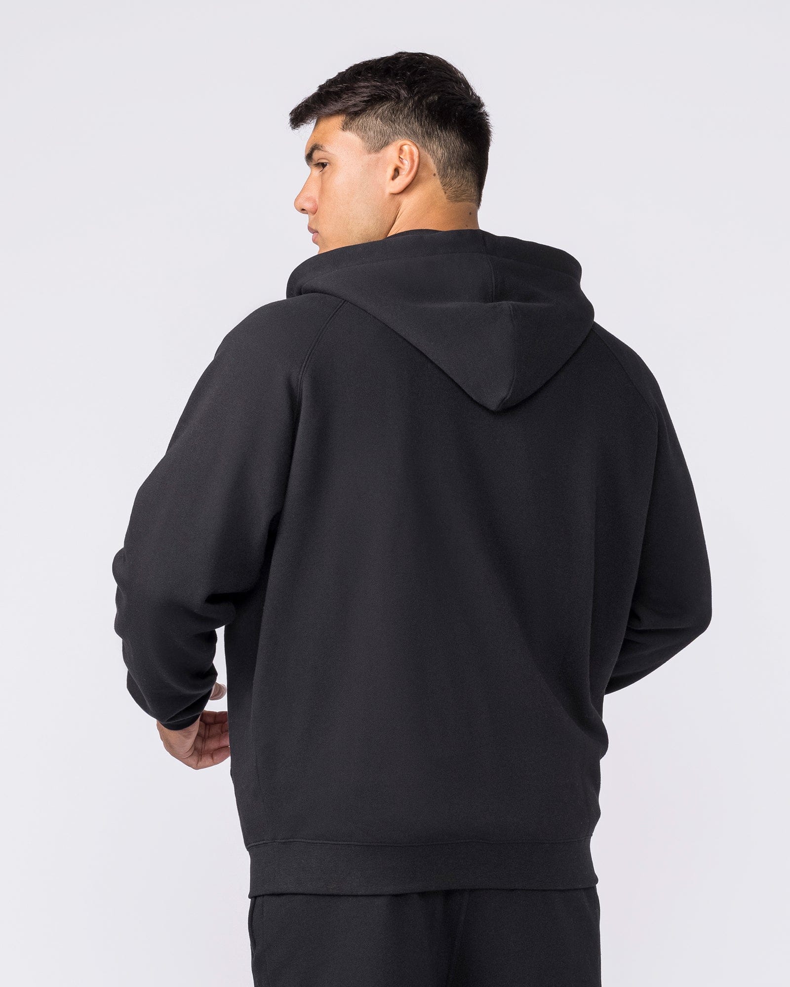 Muscle Nation Jumpers & Hoodies Essential Zip Hoodie - Black