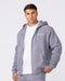 Muscle Nation Jumpers & Hoodies Essential Zip Hoodie - Cement