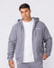 Muscle Nation Jumpers & Hoodies Essential Zip Hoodie - Cement