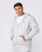Muscle Nation Jumpers & Hoodies Essential Zip Hoodie - Grey Marl
