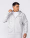 Muscle Nation Jumpers & Hoodies Essential Zip Hoodie - Grey Marl