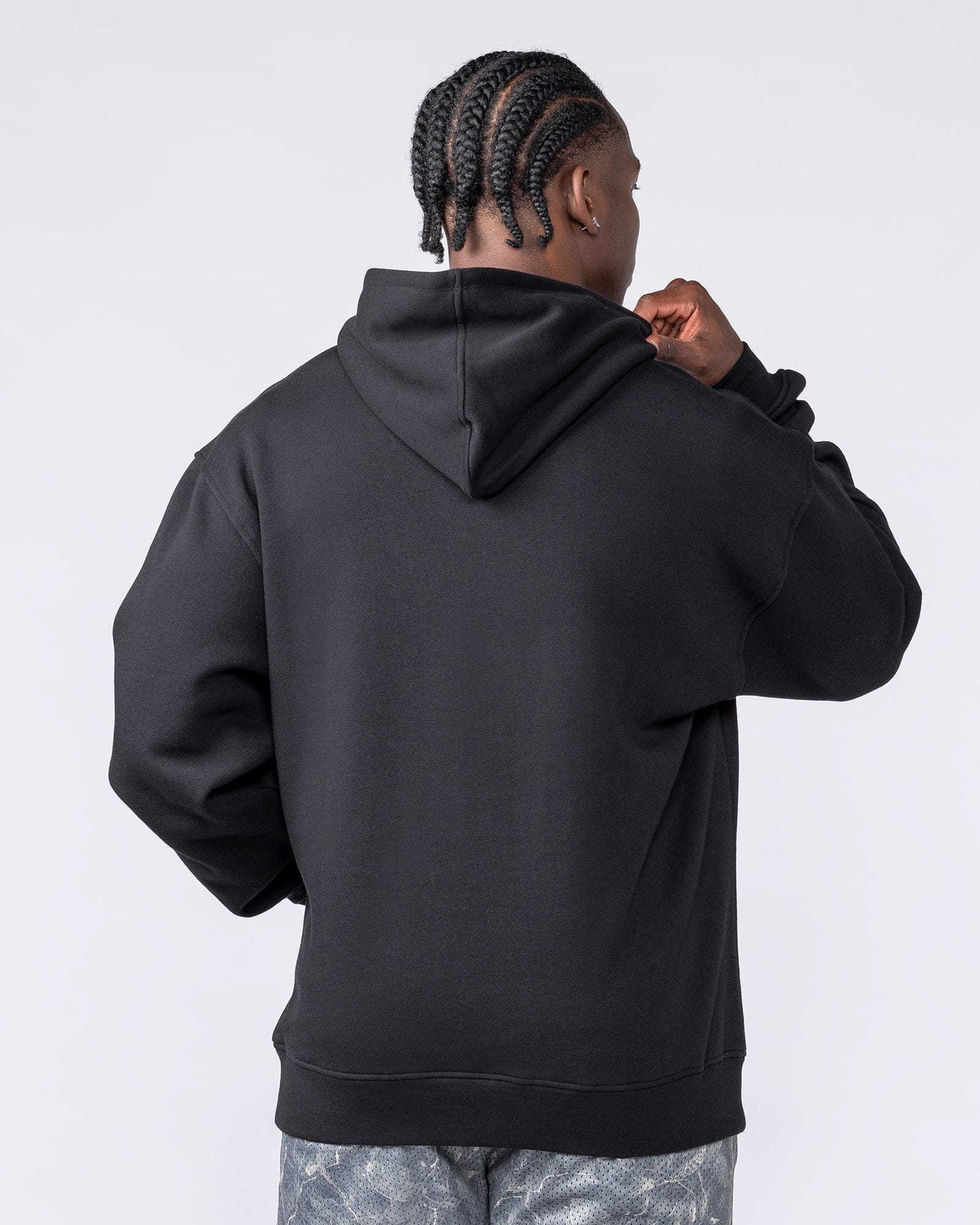 Muscle Nation Jumpers & Hoodies Gothic Oversized Hoodie - Black