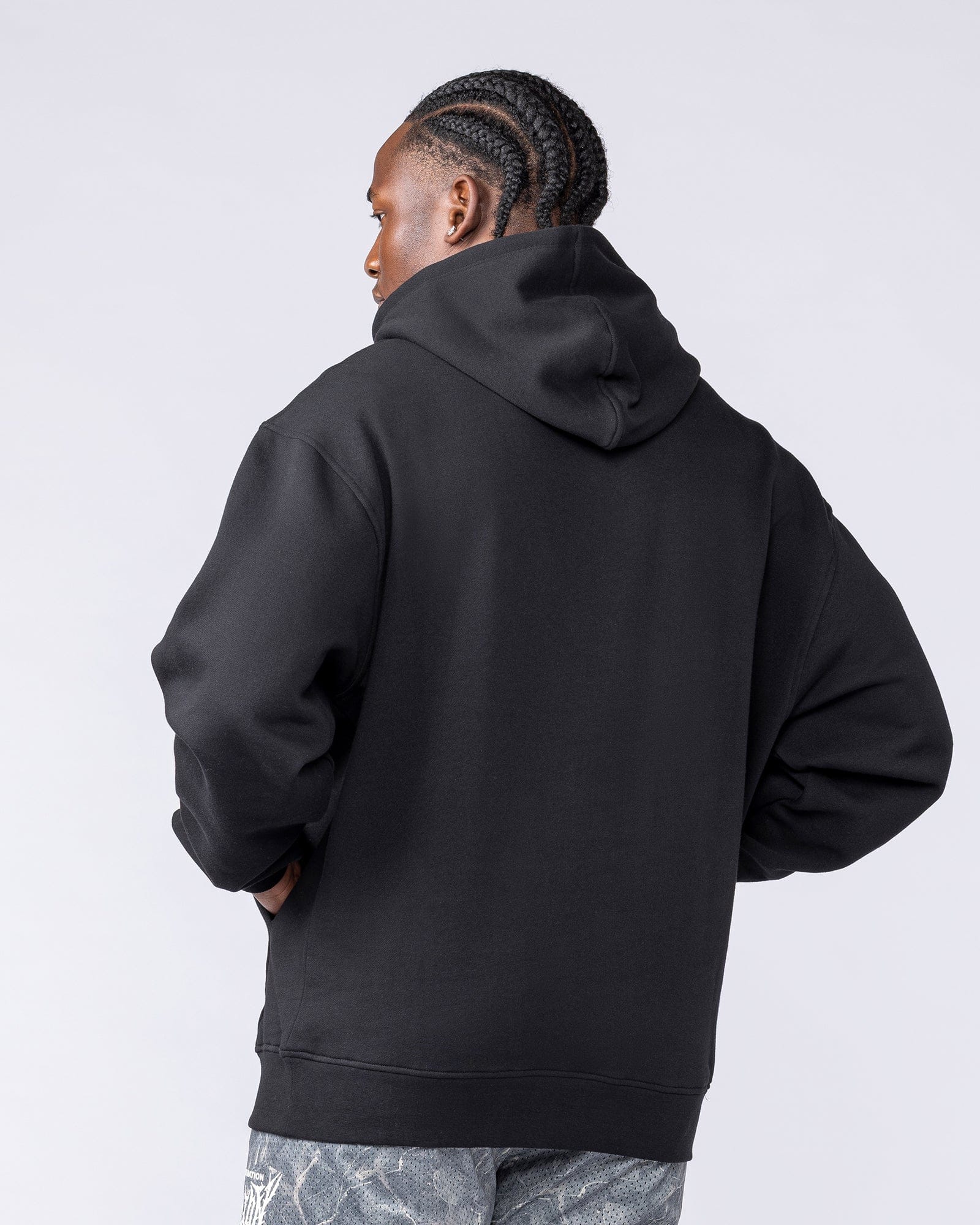 Muscle Nation Jumpers & Hoodies Gothic Oversized Hoodie - Black