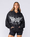 Muscle Nation Jumpers & Hoodies Gothic Oversized Hoodie - Black