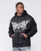 Muscle Nation Jumpers & Hoodies Gothic Oversized Hoodie - Black