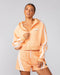 Muscle Nation Jumpers & Hoodies Recoup Cropped Zip Up Hoodie - Melon