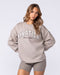 Muscle Nation Jumpers & Hoodies Studio Oversized Pullover - Oat