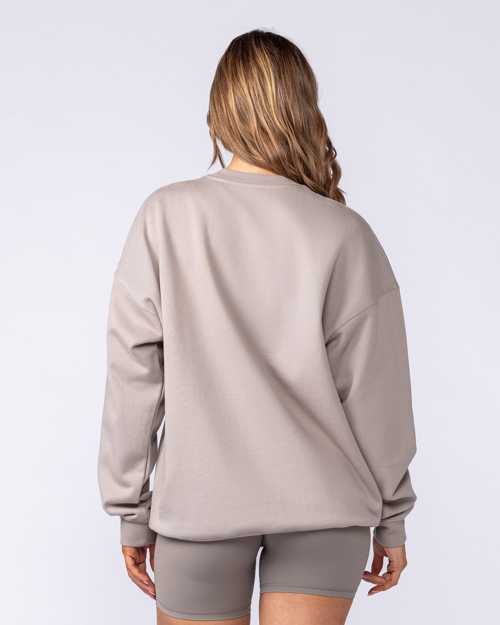 Muscle Nation Jumpers & Hoodies Studio Oversized Pullover - Oat