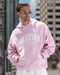 Muscle Nation Jumpers & Hoodies Worldclass Oversized Hoodie - Washed Powder Pink