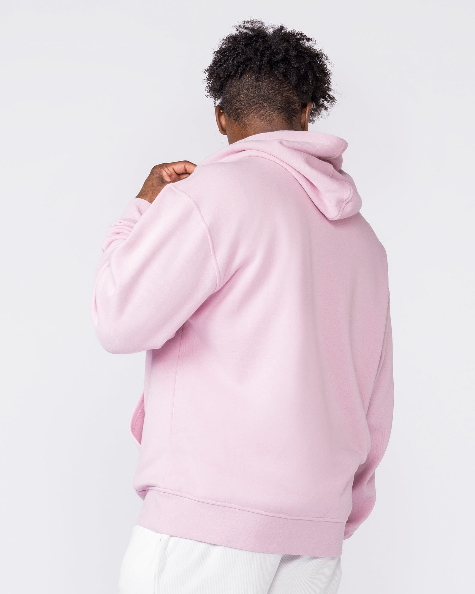 Muscle Nation Jumpers & Hoodies Worldclass Oversized Hoodie - Washed Powder Pink