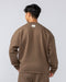 Muscle Nation Jumpers Lee Lem Crew Pullover - Washed Hazelnut