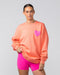 Muscle Nation Jumpers Peachy Oversized Pullover - Peachy