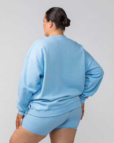 Muscle Nation Jumpers Weekend Oversized Pullover - Skyride
