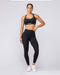 Muscle Nation Leggings Agility Aura Pocket Ankle Length Leggings - Black