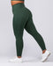 Muscle Nation Leggings Agility Pocket Ankle Length Leggings - Forest Green