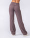 Muscle Nation Leggings Aura Fold Over Straight Leg Leggings Regular - Umber