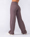Muscle Nation Leggings Aura Fold Over Straight Leg Leggings Regular - Umber