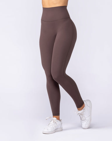 Muscle Nation Leggings Aura Peachy High Invisible Scrunch Ankle Leggings - Cola
