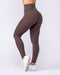 Muscle Nation Leggings Aura Peachy High Invisible Scrunch Ankle Leggings - Cola