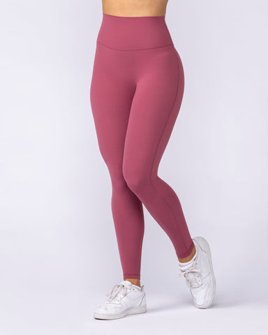 Muscle Nation Leggings Aura Peachy High Invisible Scrunch Ankle Leggings - Maple