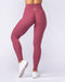 Muscle Nation Leggings Aura Peachy High Invisible Scrunch Ankle Leggings - Maple