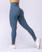 Muscle Nation Leggings Aura Peachy High Invisible Scrunch Ankle Leggings - Sapphire