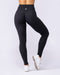 Muscle Nation Leggings Aura Peachy High Invisible Scrunch Full Length Leggings - Black