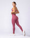 Muscle Nation Leggings Aura Peachy Invisible Scrunch Ankle Leggings - Maple