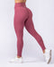 Muscle Nation Leggings Aura Peachy Invisible Scrunch Ankle Leggings - Maple