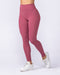 Muscle Nation Leggings Aura Peachy Invisible Scrunch Ankle Leggings - Maple