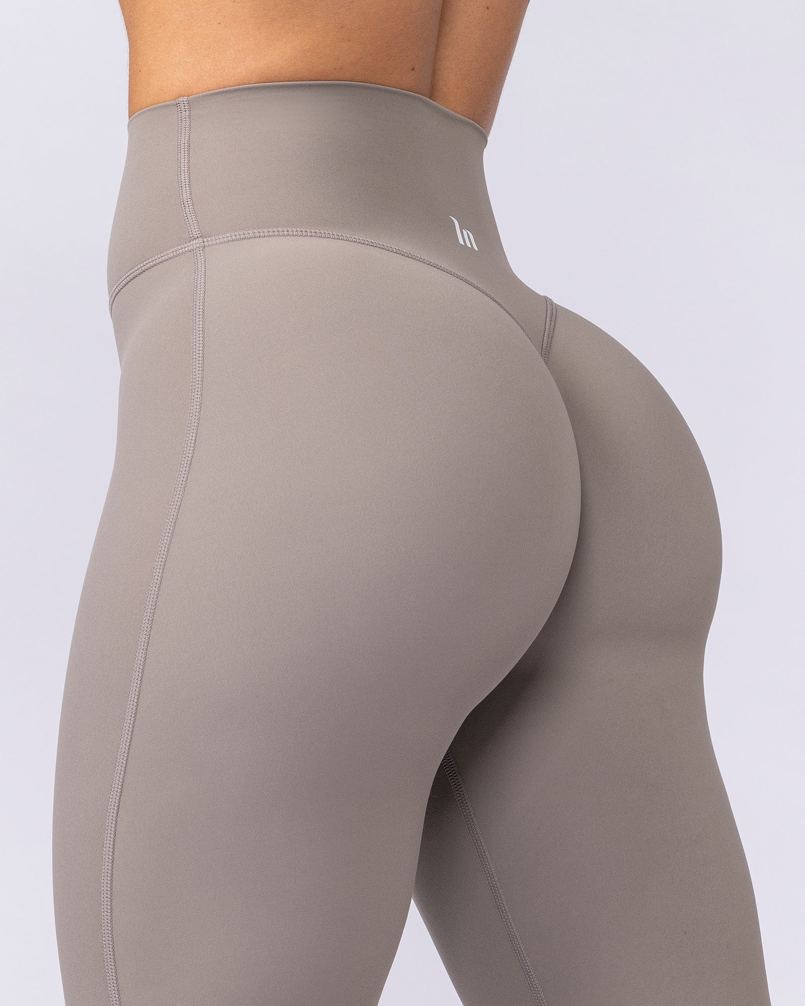 Muscle Nation Leggings Aura Peachy Invisible Scrunch Ankle Leggings - Oat