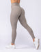 Muscle Nation Leggings Aura Peachy Invisible Scrunch Ankle Leggings - Oat