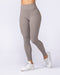 Muscle Nation Leggings Aura Peachy Invisible Scrunch Ankle Leggings - Oat