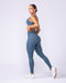 Muscle Nation Leggings Aura Peachy Invisible Scrunch Ankle Leggings - Sapphire